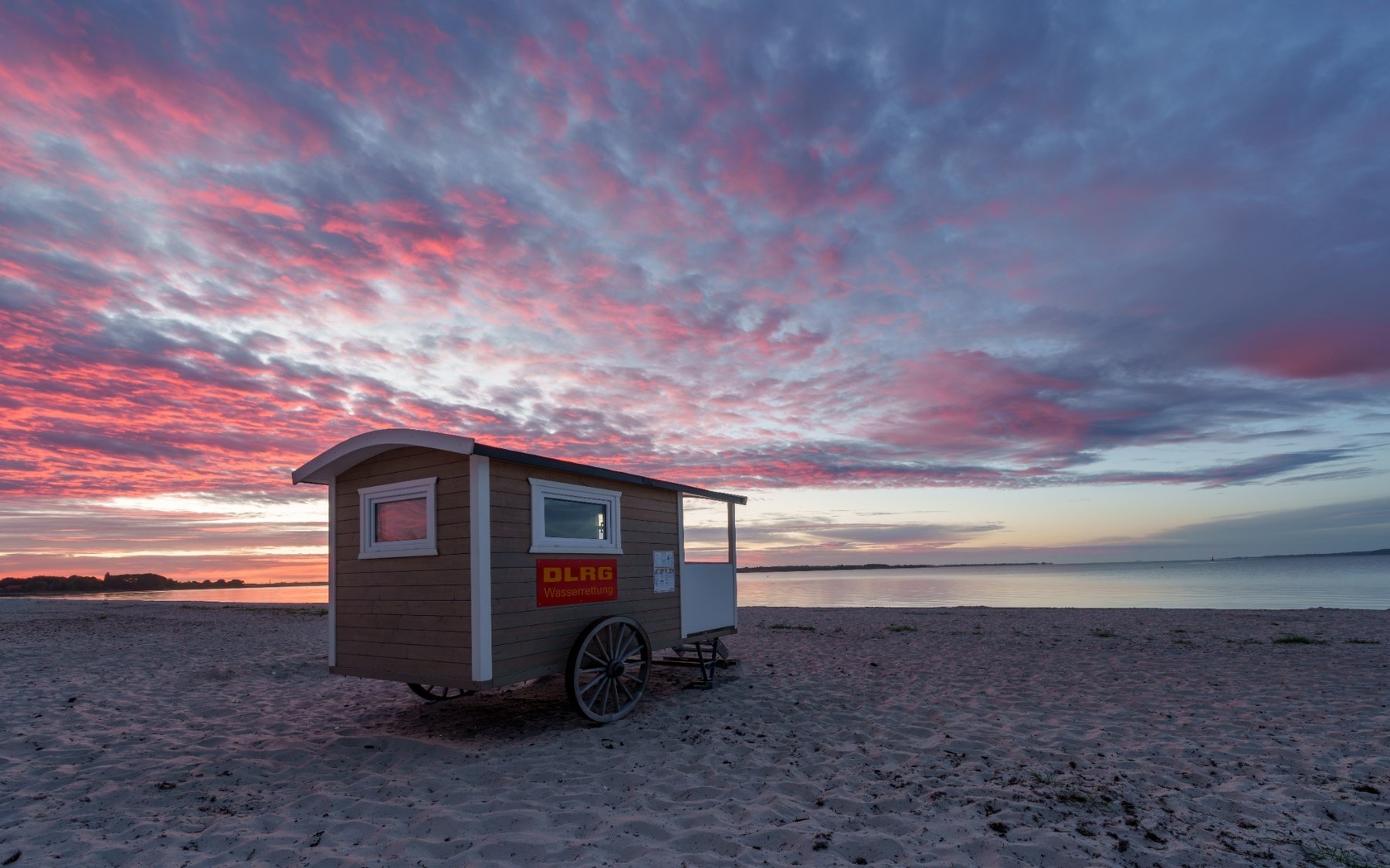 Die Hütte am Strand