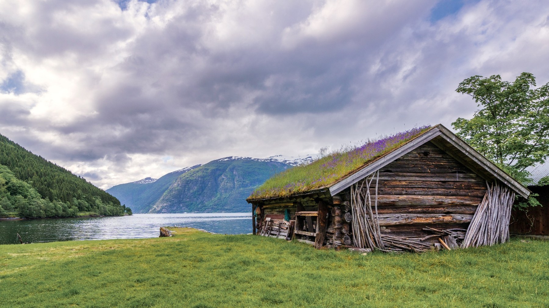 Hütte mit Aussicht